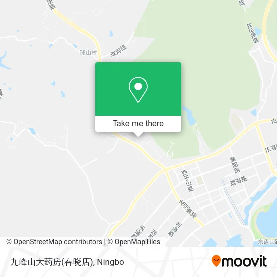 九峰山大药房(春晓店) map