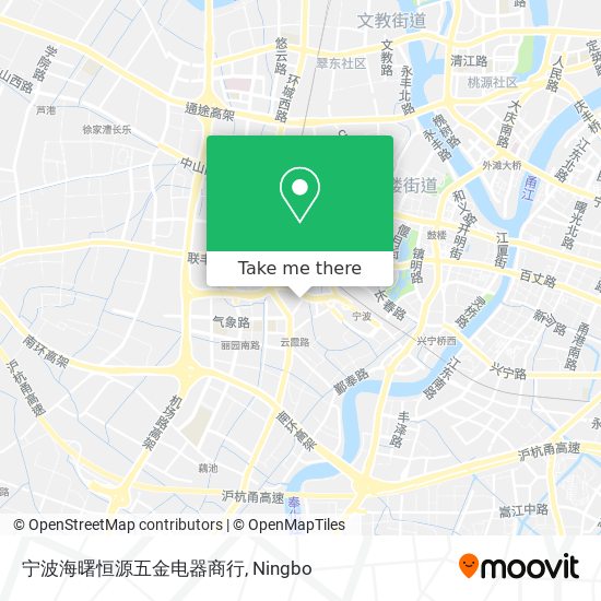 宁波海曙恒源五金电器商行 map