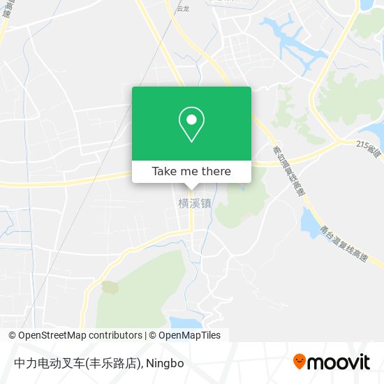 中力电动叉车(丰乐路店) map