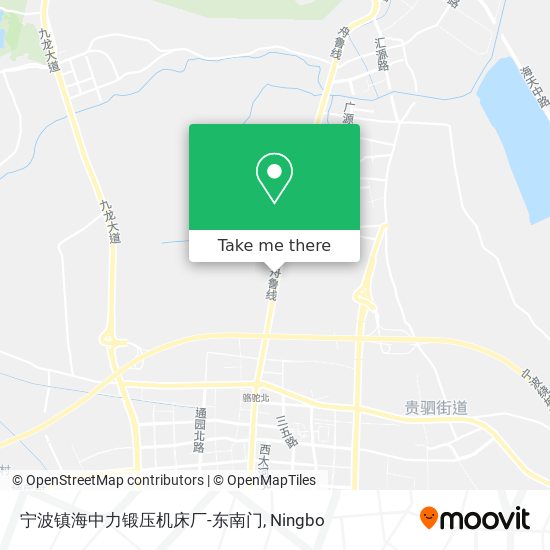 宁波镇海中力锻压机床厂-东南门 map