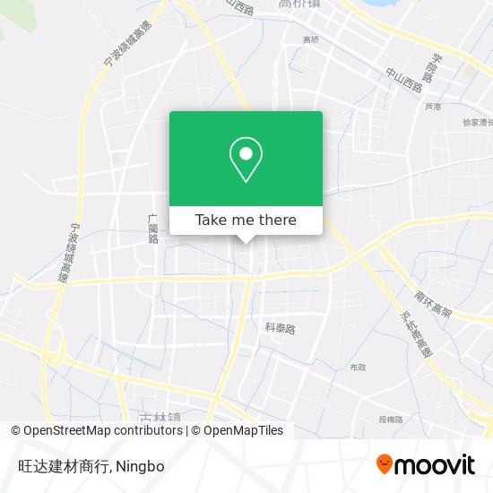 旺达建材商行 map