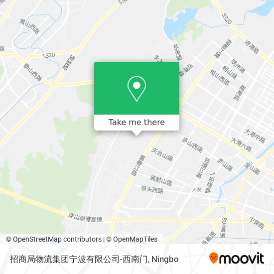 招商局物流集团宁波有限公司-西南门 map