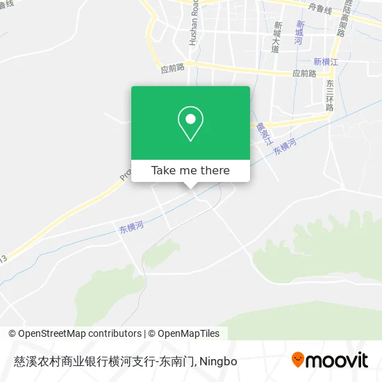 慈溪农村商业银行横河支行-东南门 map