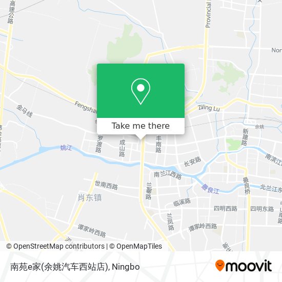 南苑e家(余姚汽车西站店) map