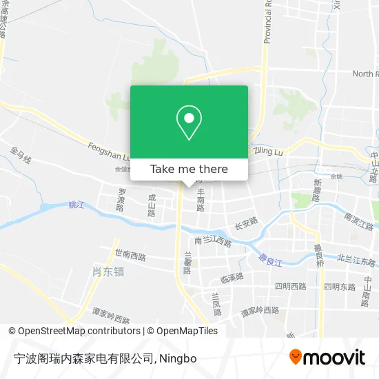 宁波阁瑞内森家电有限公司 map
