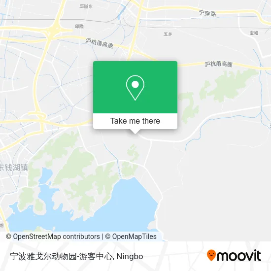 宁波雅戈尔动物园-游客中心 map