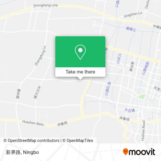 新界路 map