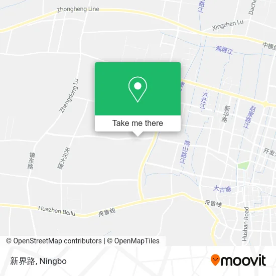 新界路 map