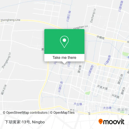 下胡黄家-13号 map