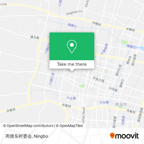周塘东村委会 map