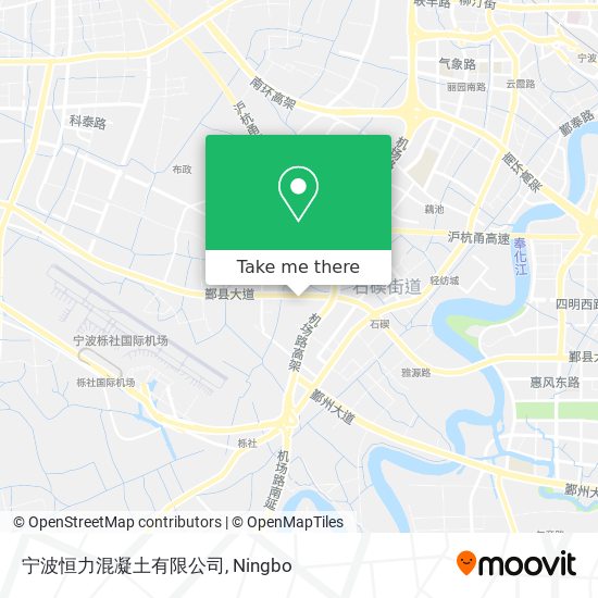 宁波恒力混凝土有限公司 map