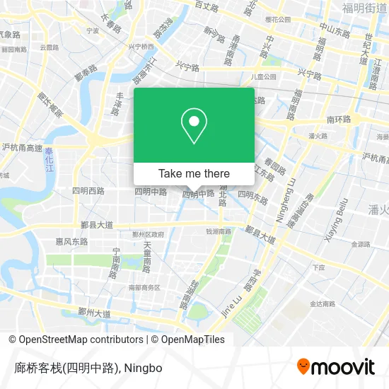 廊桥客栈(四明中路) map