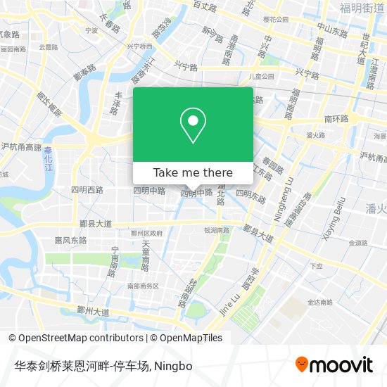 华泰剑桥莱恩河畔-停车场 map