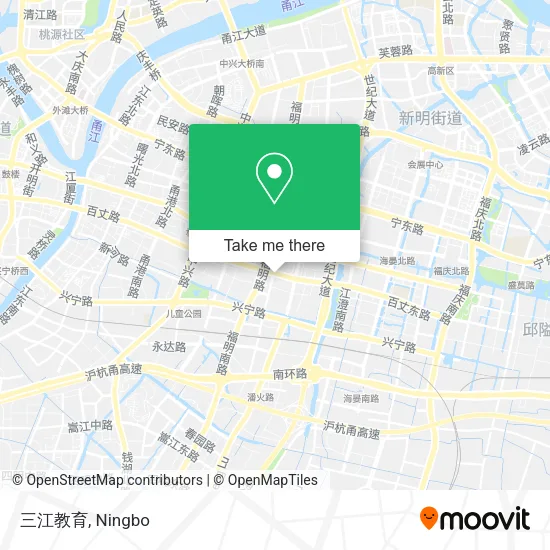 三江教育 map