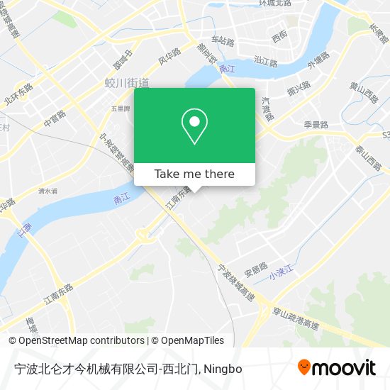 宁波北仑才今机械有限公司-西北门 map