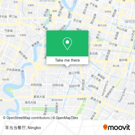 享当当餐厅 map