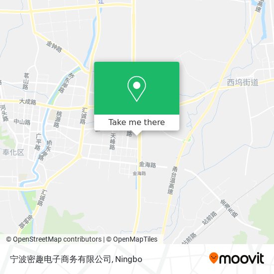 宁波密趣电子商务有限公司 map