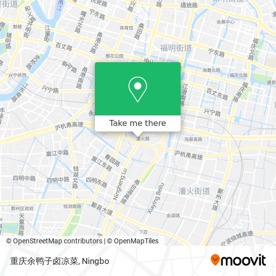 重庆余鸭子卤凉菜 map
