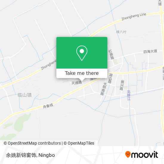 余姚新锦窗饰 map