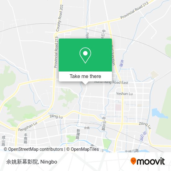 余姚新幕影院 map