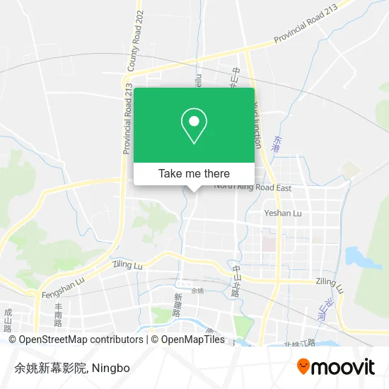 余姚新幕影院 map