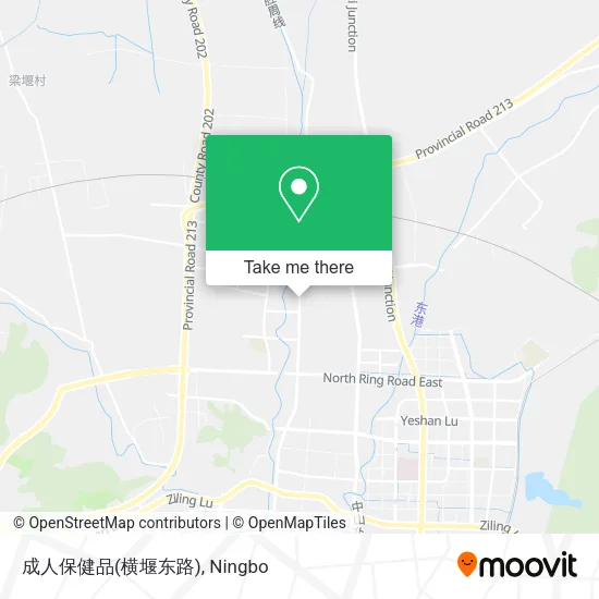 成人保健品(横堰东路) map
