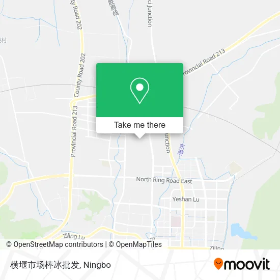 横堰市场棒冰批发 map