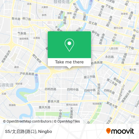 S5/文启路(路口) map