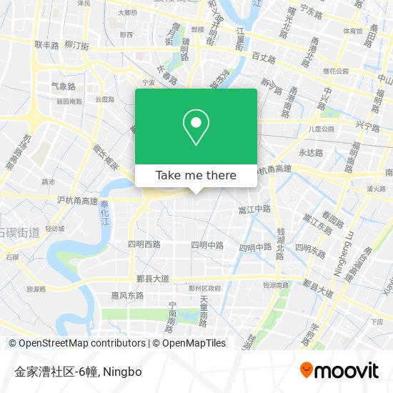 金家漕社区-6幢 map