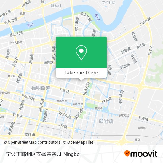 宁波市鄞州区安馨亲亲园 map