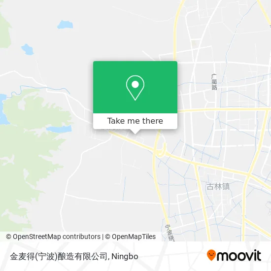 金麦得(宁波)酿造有限公司 map