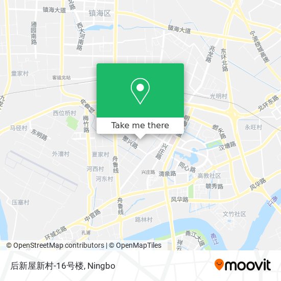 后新屋新村-16号楼 map
