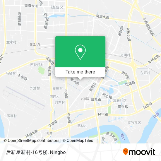 后新屋新村-16号楼 map