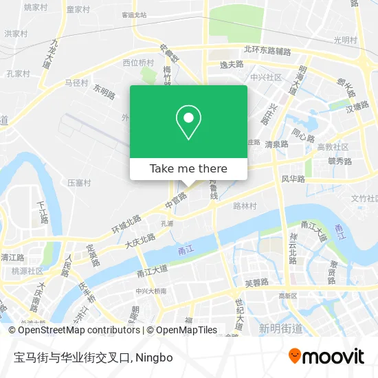 宝马街与华业街交叉口 map