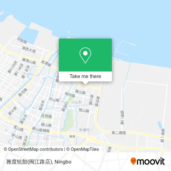 雅度轮胎(闽江路店) map