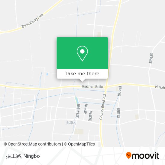 振工路 map