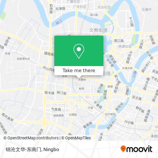 锦沧文华-东南门 map