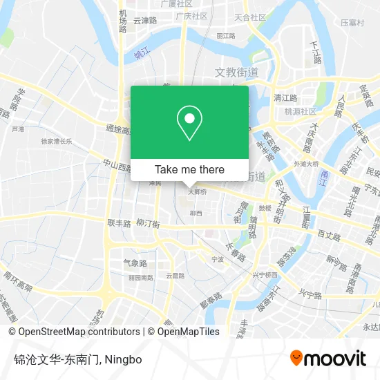 锦沧文华-东南门 map