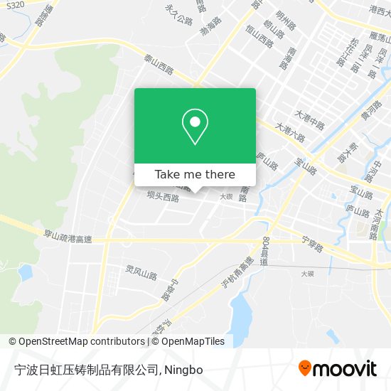 宁波日虹压铸制品有限公司 map