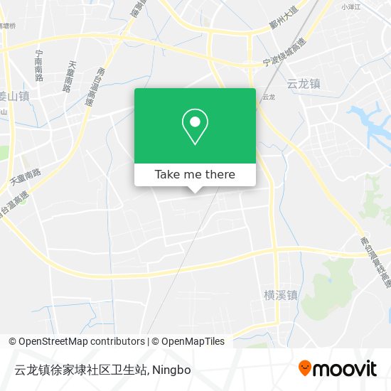 云龙镇徐家埭社区卫生站 map