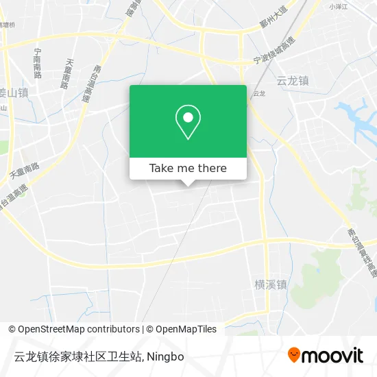 云龙镇徐家埭社区卫生站 map