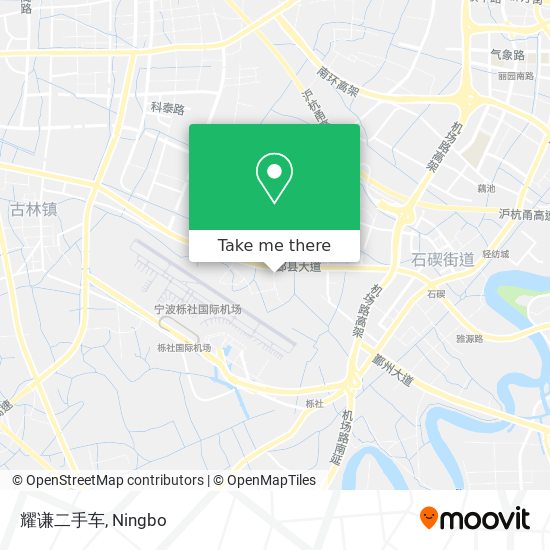 耀谦二手车 map