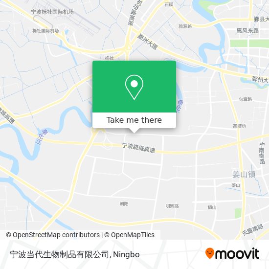 宁波当代生物制品有限公司 map
