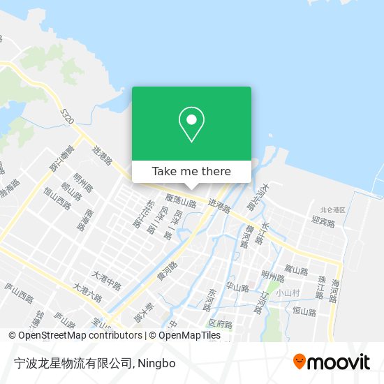 宁波龙星物流有限公司 map