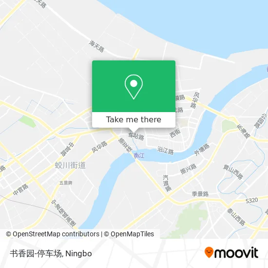 书香园-停车场 map