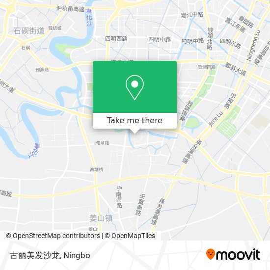 古丽美发沙龙 map