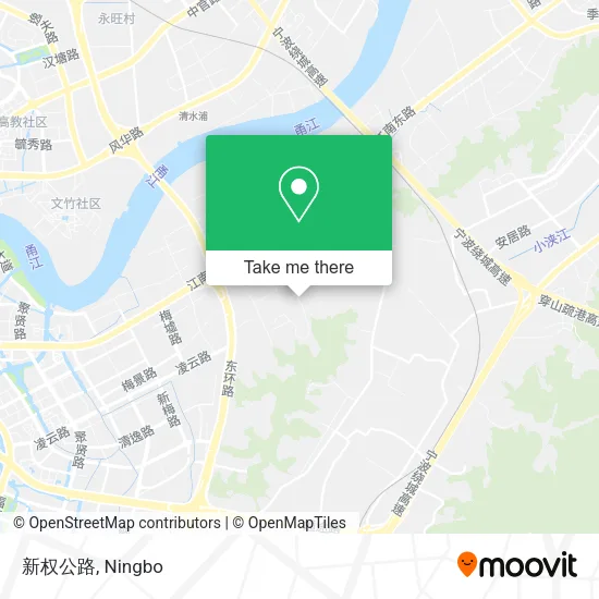 新权公路 map