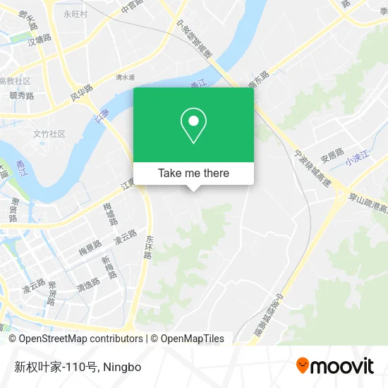 新权叶家-110号 map
