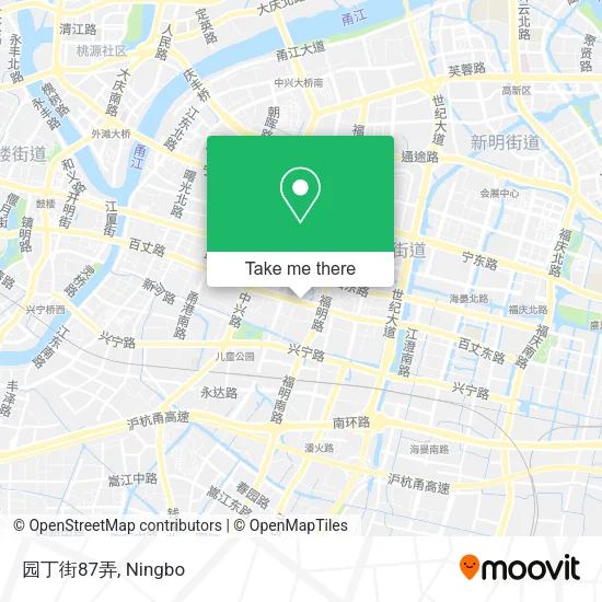园丁街87弄 map