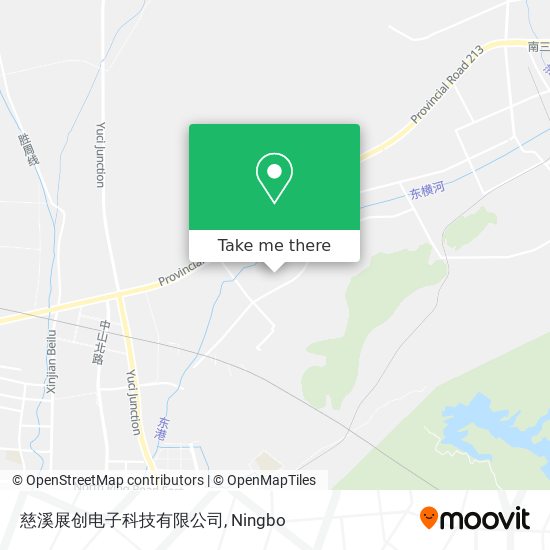 慈溪展创电子科技有限公司 map